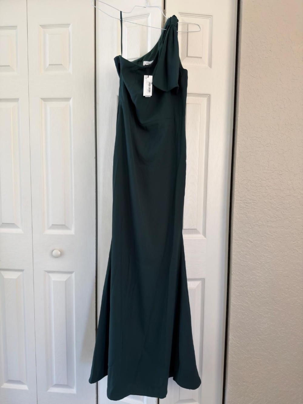 NWT One Shoulder Maxi Dress - Picture 2 of 4